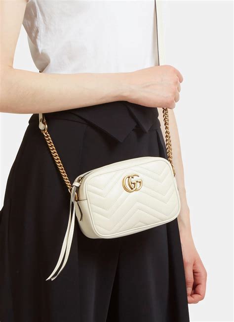 gucci marmont handbag white|gucci marmont bag worth it.